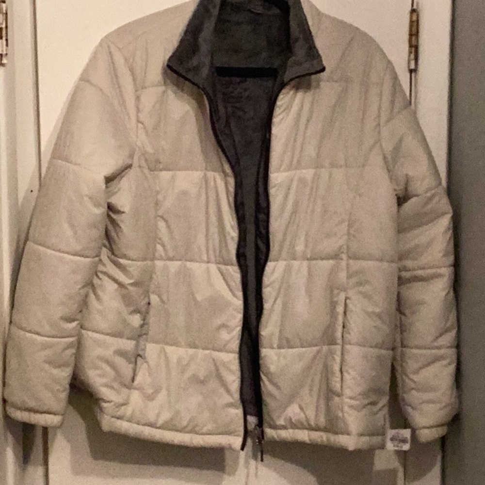 Free Country Cream Puffer Jacket